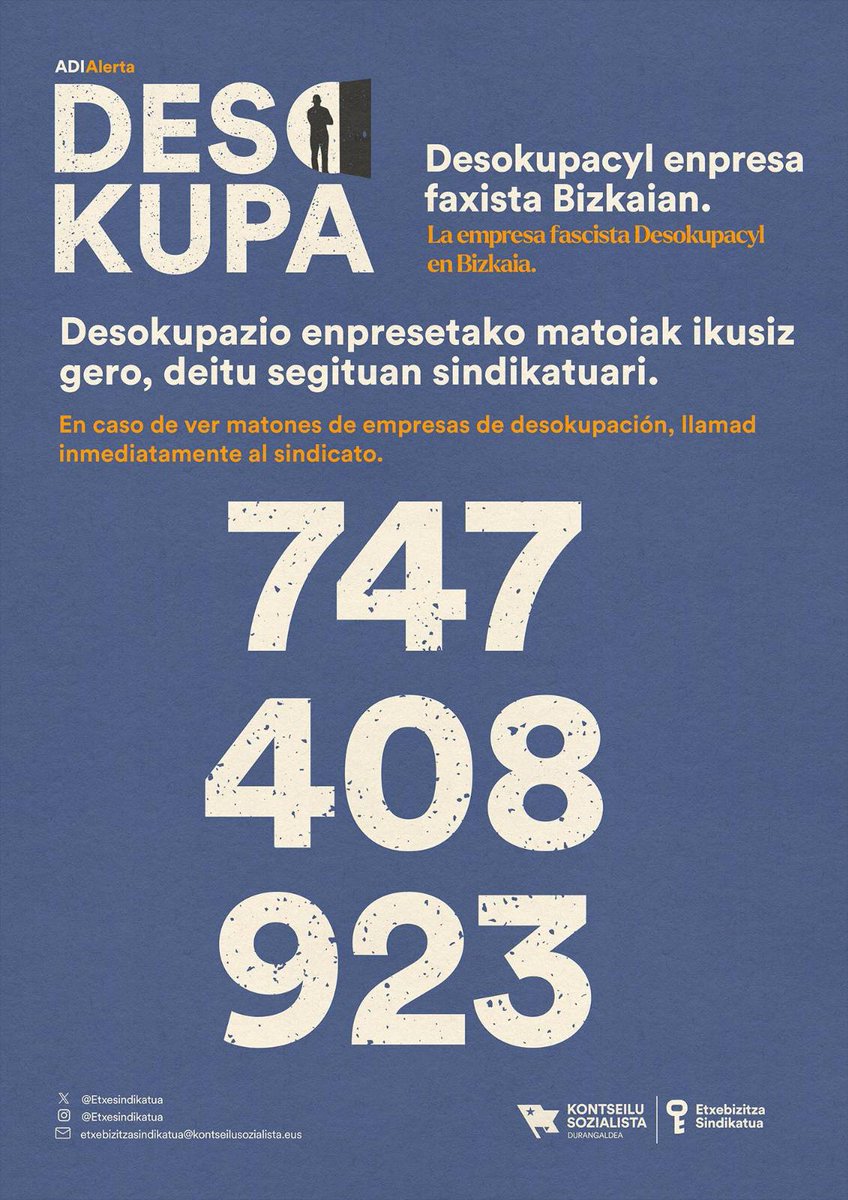 Euskal Herriko Etxebizitza Sindikatu Sozialista tweet media