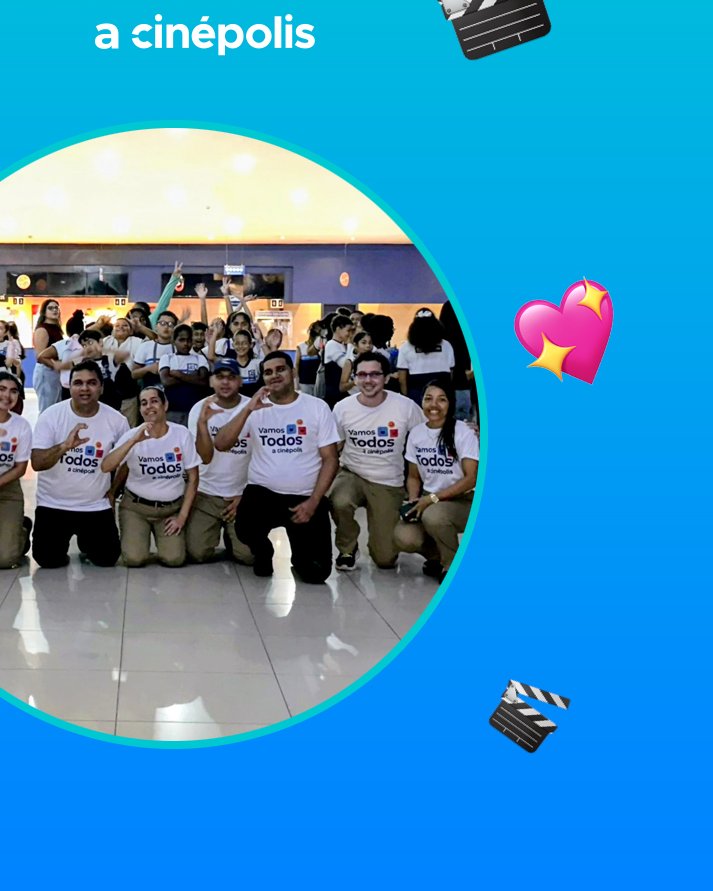 🎬 Convocatoria abierta | Fundación Cinépolis 🍿
El programa “Vamos Todos a Cinépolis” abre convocatoria para organizaciones que trabajan con niñas, niños, personas adultas mayores y grupos en situación de vulnerabilidad.
👉 bit.ly/3LxvnD6

#FundaciónCinépolis
