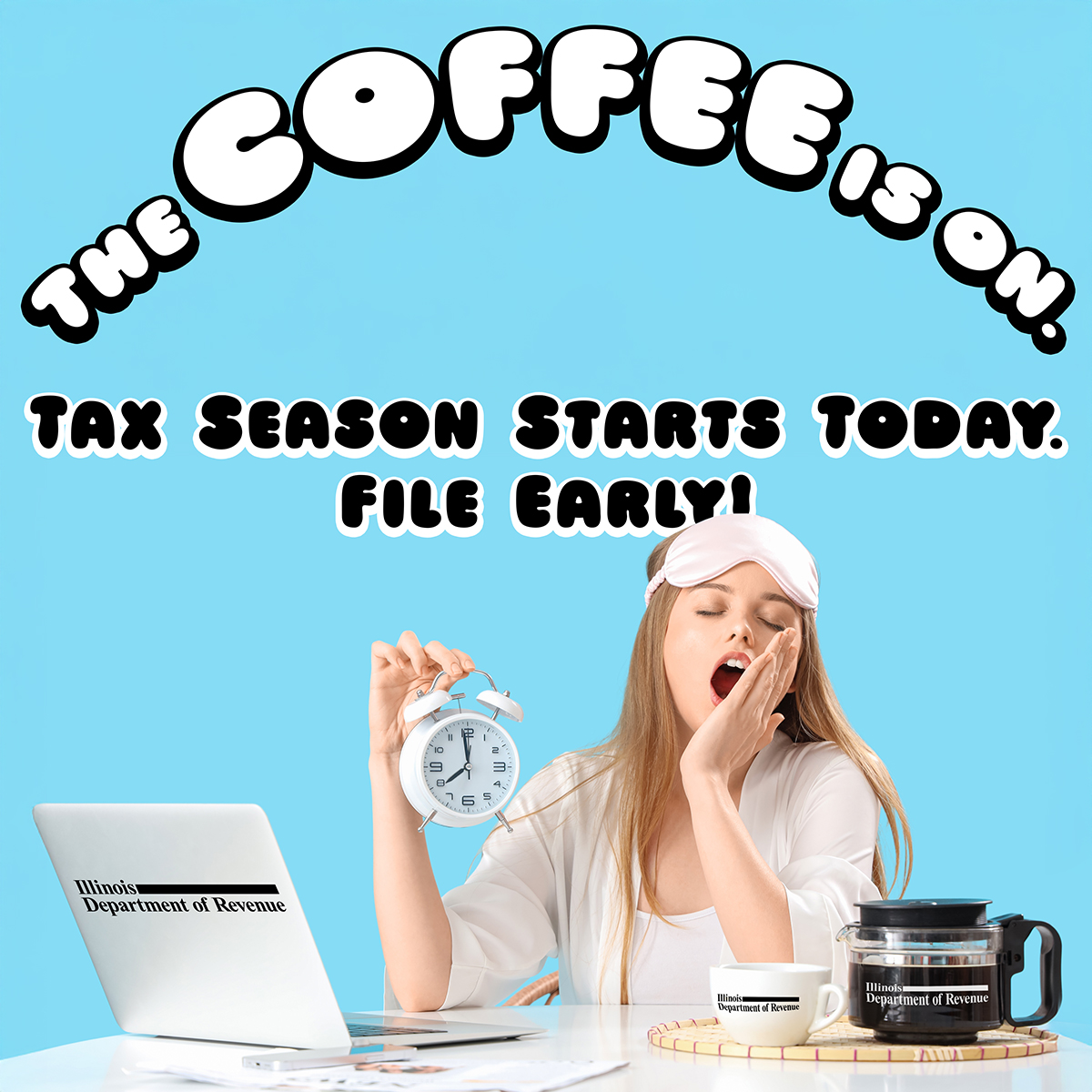 ILDeptofRevenue's tweet photo. 📢 Tax season is here! 

Illinois taxpayers can start filing now. 
✅ Check key dates, filing options &amp; tips to avoid delays.
👉 Learn more: https://t.co/sIPHS108tK
#TaxSeason #IllinoisTaxes #FileSmart https://t.co/b4W7jnbKhU