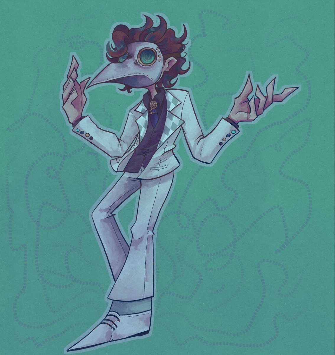 theorphling's tweet image. The victor is a madman

#identityVイラスト #identityv #IdentityVfanart