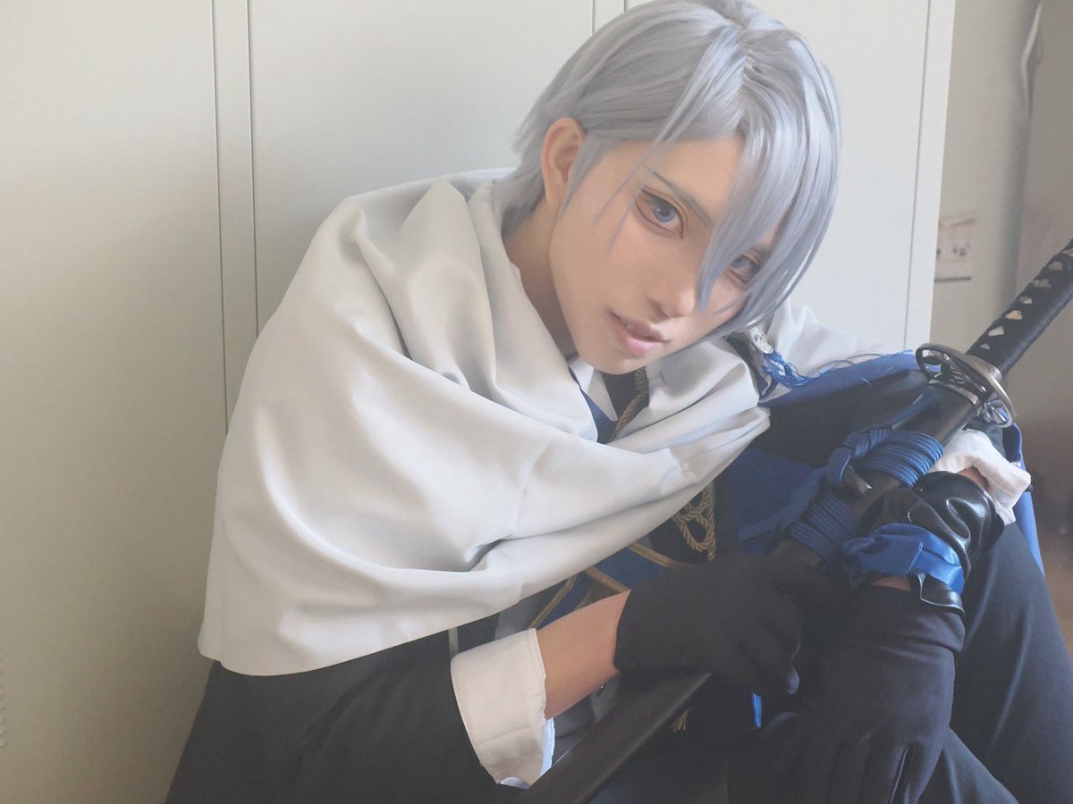 200m400mC's tweet photo. コスプレ 山姥切長義
撮影：いな https://t.co/mhRFkcRyMj