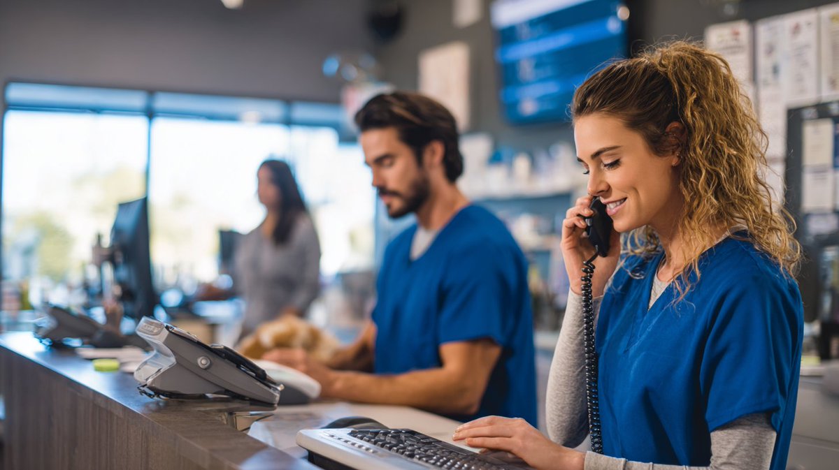 vetsoftwarehub's tweet photo. Clean call flow, clear queues, and smart routing reduce hold time and raise conversion on every inbound call.
Read the full phone guide: https://t.co/p9q04bVHm4
#VetMed #VeterinarySoftware #VoIP https://t.co/XsF86OYVjH