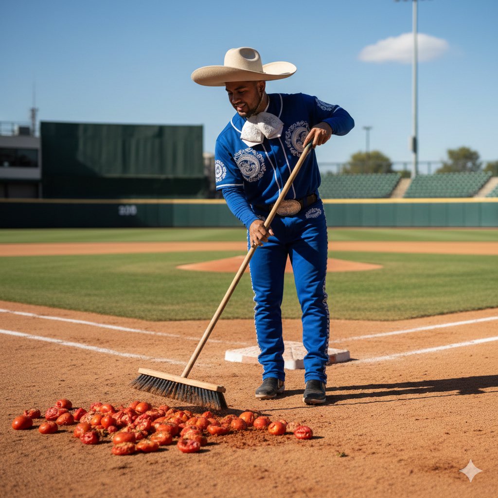 ⚫️ Quieren hacer menos el momento de Charros aludiendo a su historia, pues… aquí les dejo historia pura:

Tomateros con todos sus títulos nunca ganó una serie final por barrida. 

En esta 2025-26 perdieron por primera vez una serie final por barrida.

#CharrosCampeón