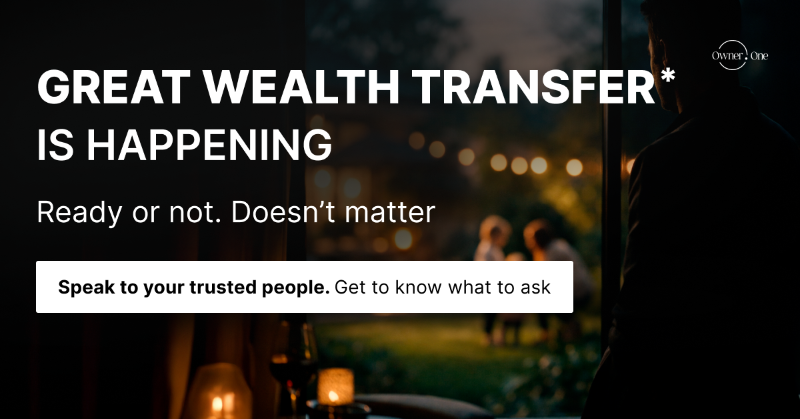 OwnerOneFamily's tweet photo. Single source of truth for your assets. Someone has it. Banks? Lawyers? Talk to your trusted people. Get to know what to ask.