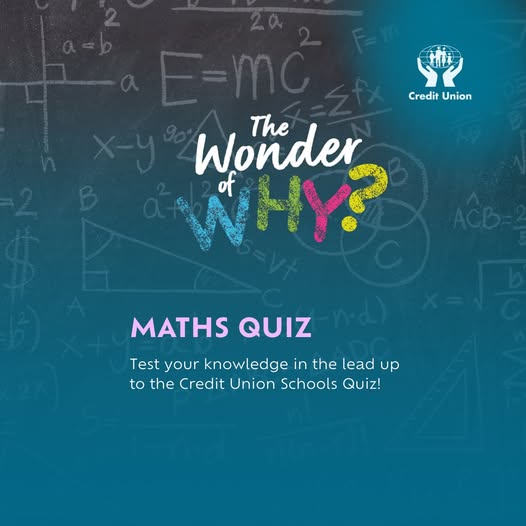 Are you ready to put your maths skills to the test in the lead up to the Credit Union Schools Quiz? 

Maths Quiz Link👇
app.quizwizards.com/quiz/schools-q…
Thank you to all schools who submitted their team entries. For any final entries, please contact us.