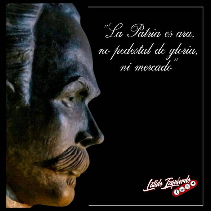 #MartiVive en cada lucha por la dignidad, en la palabra que se alza contra la injusticia. En la idea clara de que ser cultos es el único modo de ser libres. #icidca #Cuba <a href="/ICIDCA3/">ICIDCA AZCUBA</a>