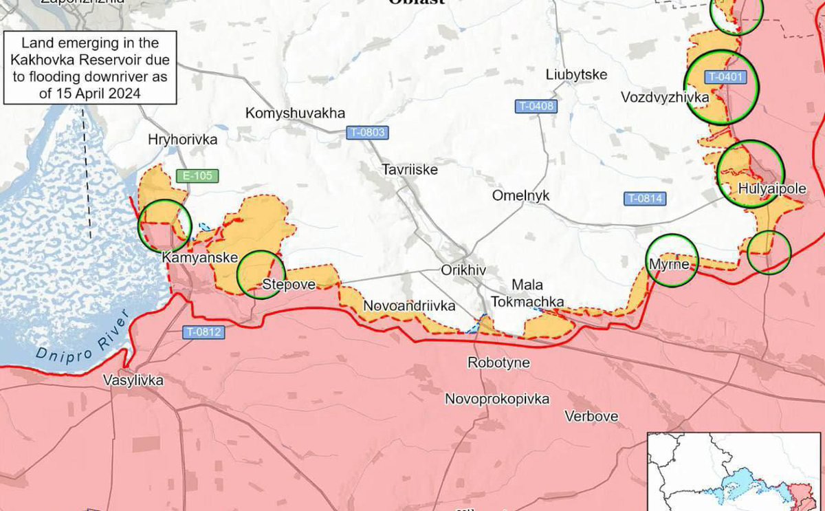 🇺🇦 Ukrainian forces continue advancing on the Zaporizhzhia axis.

Units of the Armed Forces of Ukraine have reached the northern approaches to Mala Tokmachka and captured positions previously held by occupying forces.

Enemy attempts to advance in the Orikhiv and Huliaipole areas