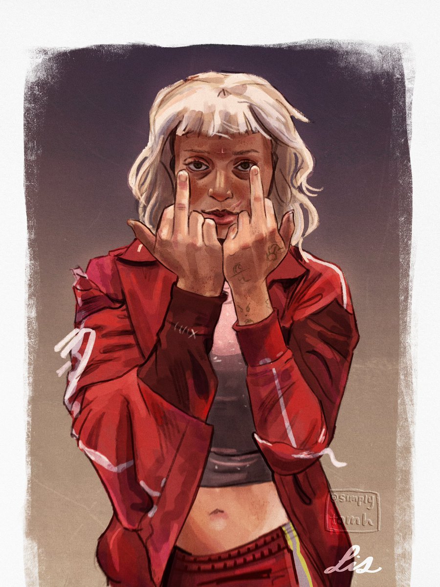 erin kellyman as jimmy ink #28yearslater