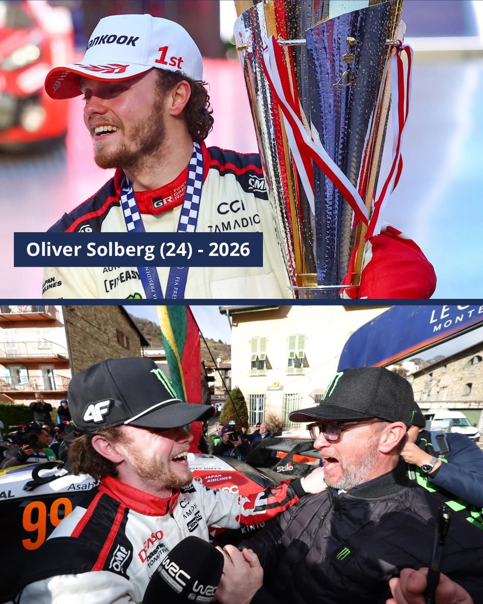 From winning his first crosskart race at 8 years old, to winning the legendary Rallye Monte Carlo over the weekend 😍 what a journey it's already been <a href="/OliverSolberg01/">Oliver Solberg 🍩</a>, and this is only just beginning! (credit <a href="/ParcFermeNO/">Parc Fermé</a>)