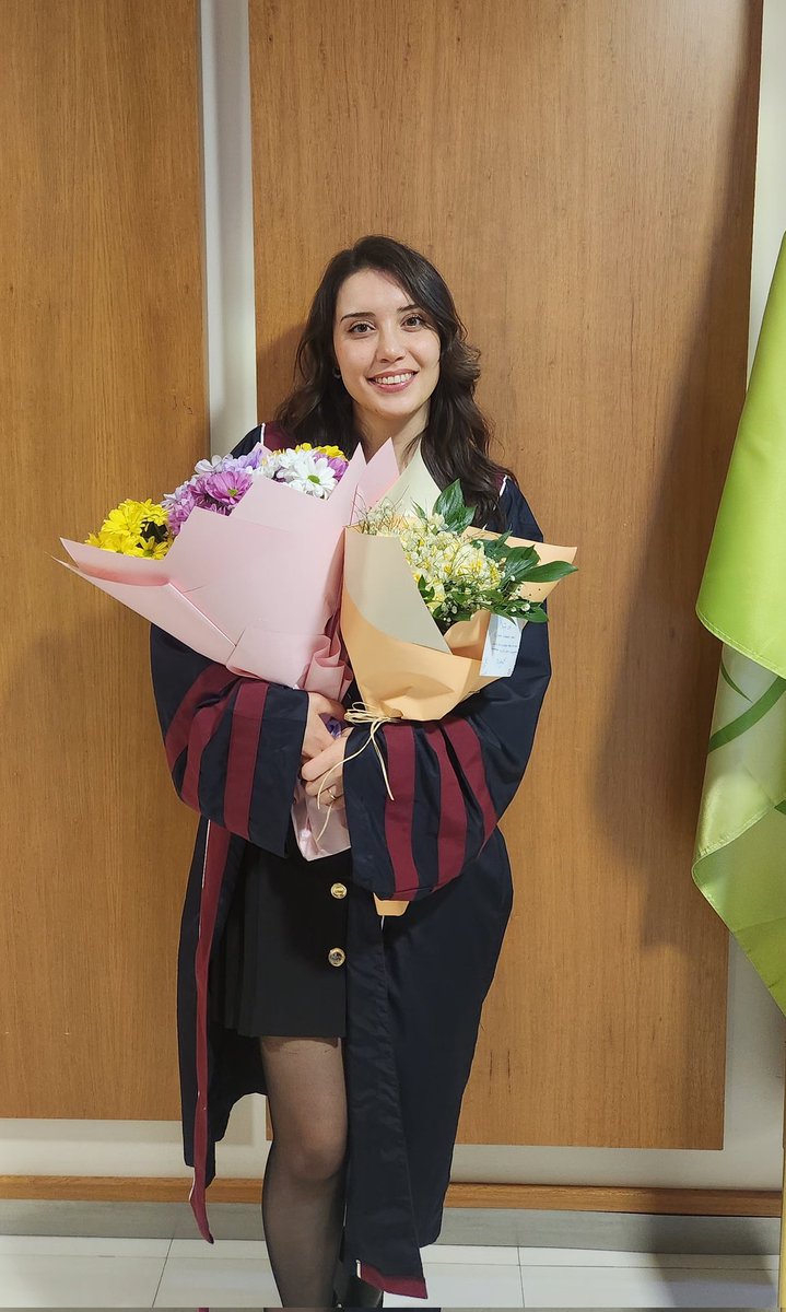 Bugün özel eğitim alanında bilim doktoru oldum 💐