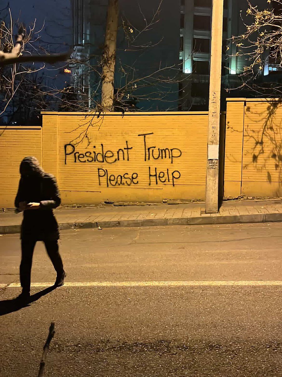 <a href="/realDonaldTrump/">Donald J. Trump</a> A message from an Iranian girl from Iran to you, Mr. President <a href="/realDonaldTrump/">Donald J. Trump</a>