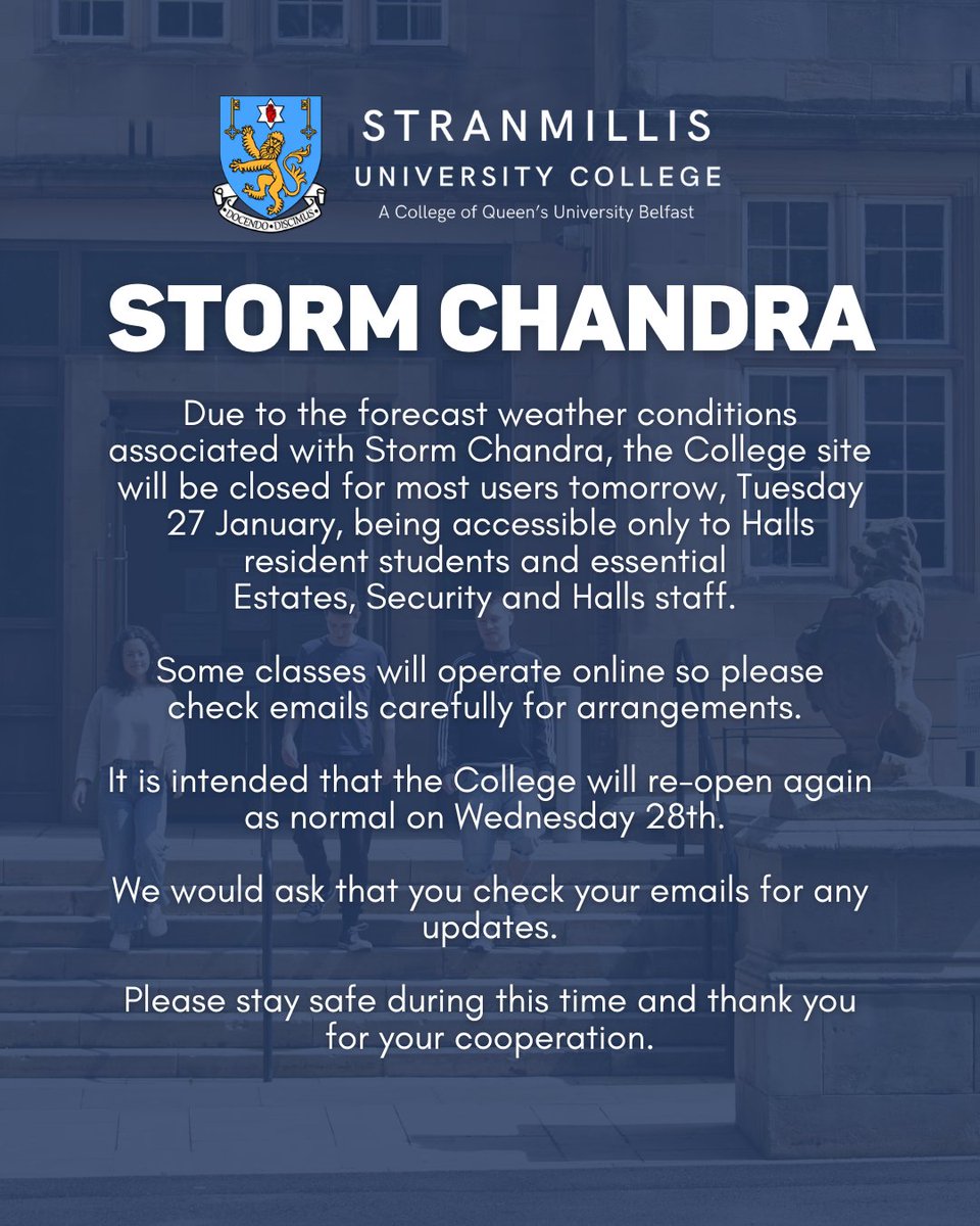 Stranmillis University College tweet media