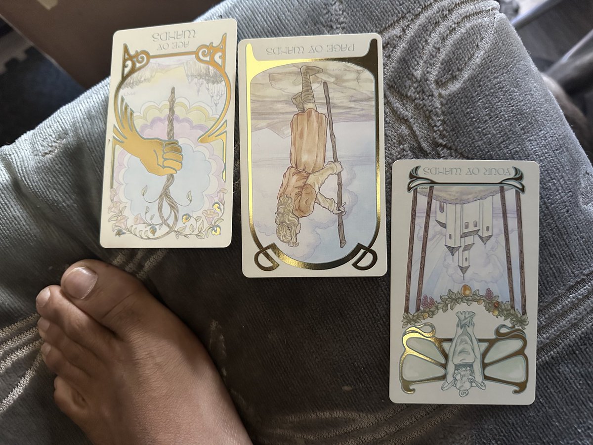 shellanfire's tweet image. Here’s today’s three card pull. 

DM me for your own personal reading

Sliding scale, all is welcomed