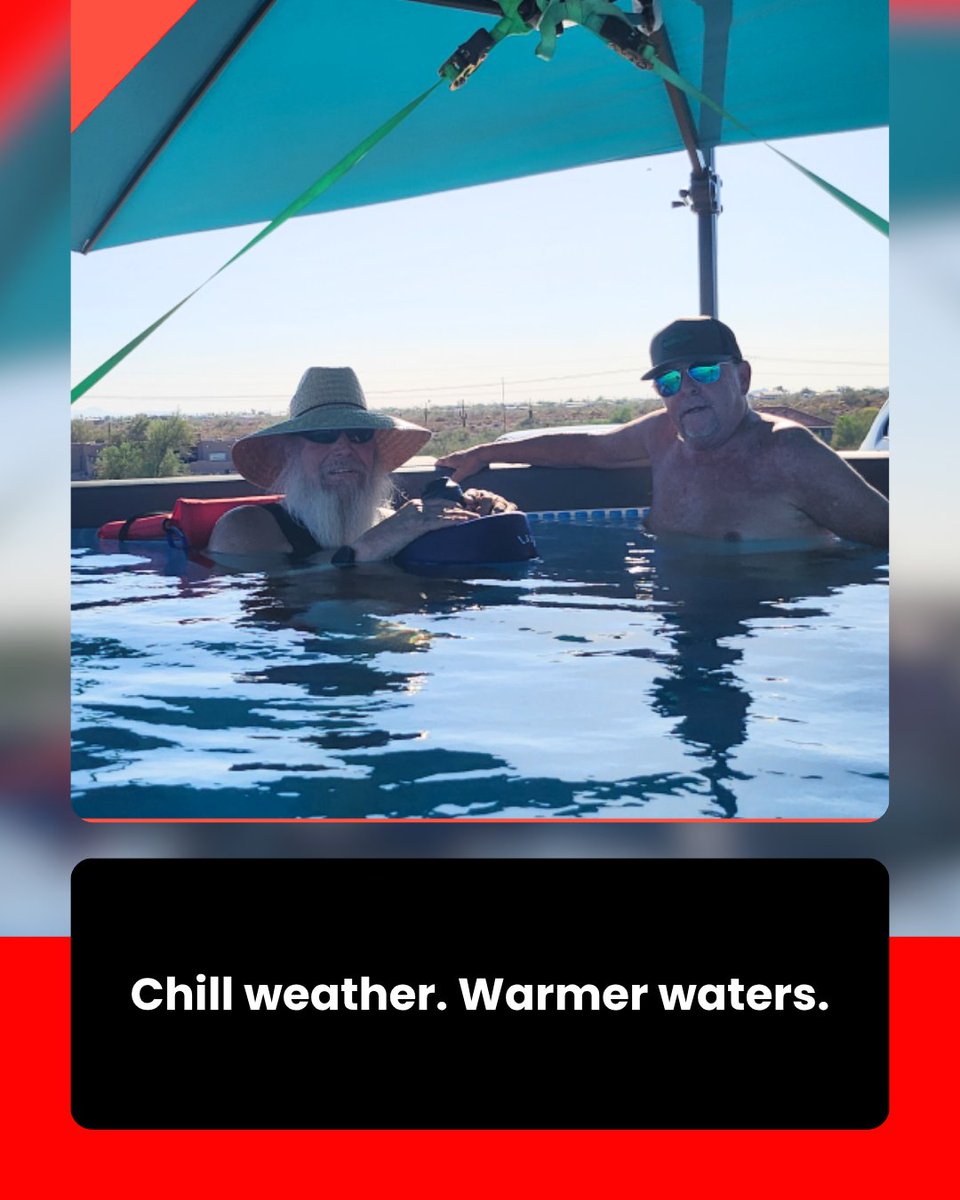 LazyOtter70's tweet image. While others bundle up, you’re enjoying sunshine in the South. The Lazy Otter floating chair offers cool comfort and style for poolside or lake days. Stay relaxed and refreshed—get yours now: lazyotterfloats.com

#WinterEscape #LazyOtterVibes #FloatingChair #Poolsi