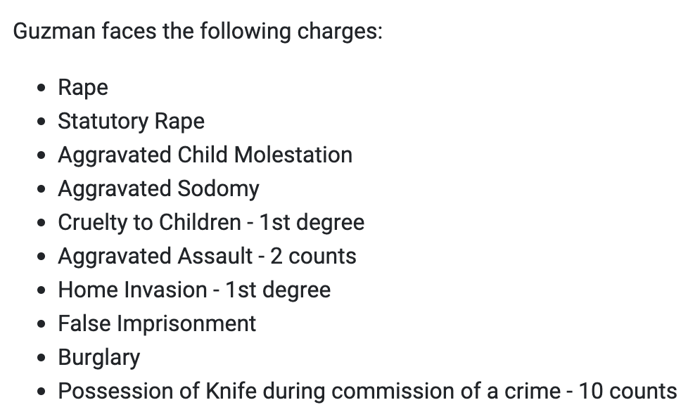 townhallcom's tweet image. REMINDER: Kenneth Moreno Guzman, an ILLEGAL ALIEN, forced his way through the back door of a Georgia mobile home &amp;amp; raped an 11-yr-old girl at knifepoint in a bedroom she shared with her 10-yr-old sister.

This happened last week. 

Did a SINGLE leftist care?