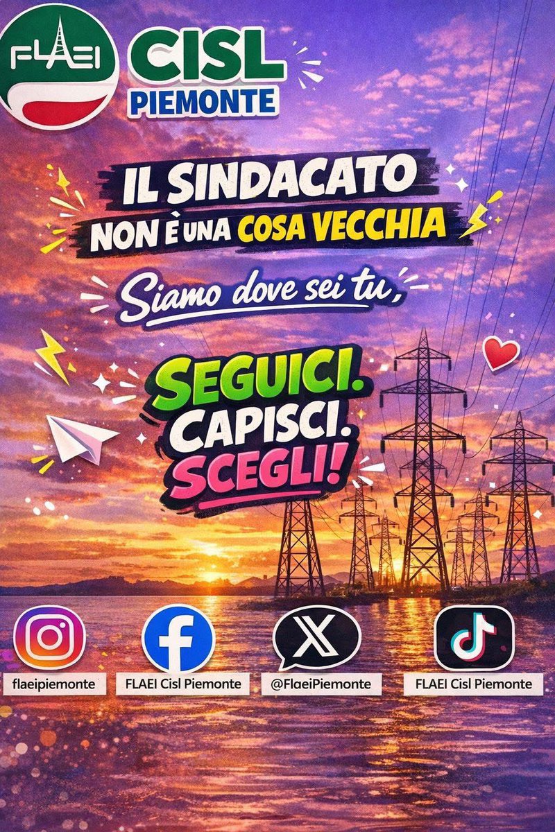 FLAEI Cisl Piemonte tweet media