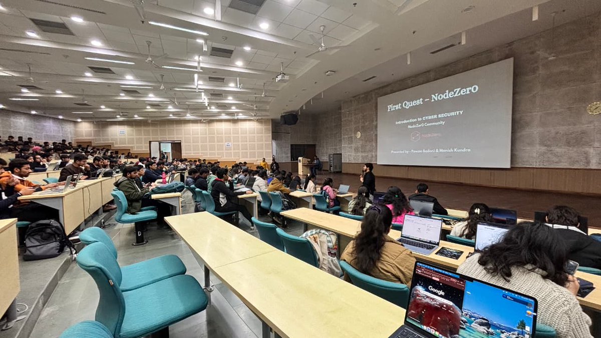 nodezero_0's tweet image. 🚩 First Quest — by Nodezero.
Curiosity met code, teamwork met challenge, and learning took the lead.
This is just the beginning. 🔐⚡
#Nodezero #FirstQuest #CTFCommunity #CyberSecurity