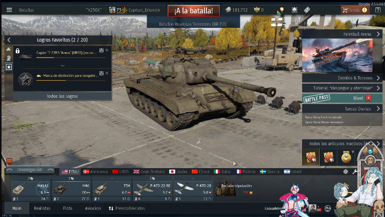 ¡Comienza el stream! 💀💙

Toca farmear el T-72B3

Link in bio: ⬆️⬆️⬆️⬆️

#vtuber #VtuberES #Vtubers
