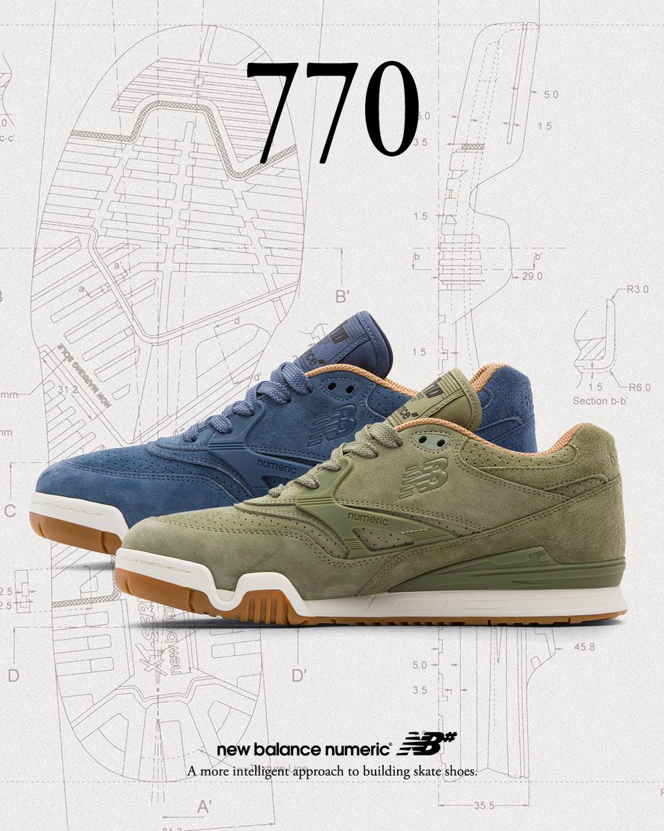 New Balance Numeric tweet media