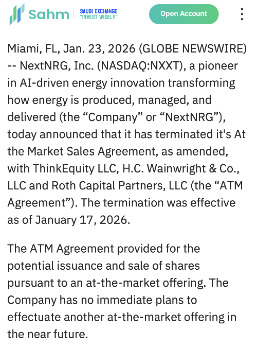 Liz84395354's tweet photo. When I simplify the math, the picture is compelling:
Microgrid TAM: $40.08B - $191.01B by 2033
Growth rate: ~19% CAGR
Hybrid systems becoming standard
NextNRG Inc. (NXXT) already operating microgrids

ATM shut down - cleaner structure
Partnership rumors - potential acceleration
This isn’t about predicting a headline 
It’s about recognizing when a company sits inside a rapidly expanding market with fewer structural brakes than it had before

$NVDA $MSFT $ANET $IONQ $AAPL