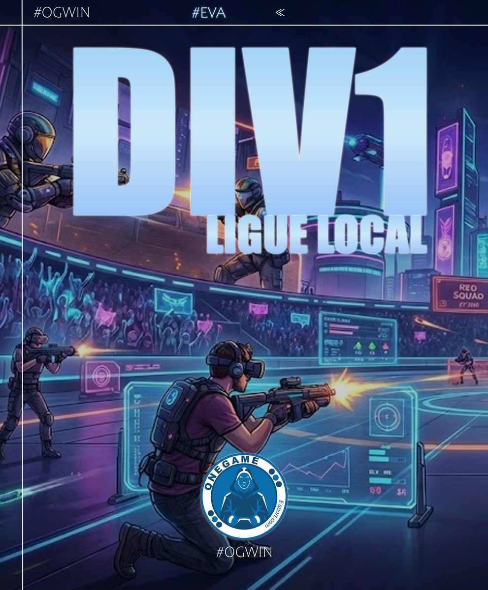 Notre équipe EVA joue ce soir en Ligue Local Division 1 à Saint-Quentin.
Beaucoup de changements récemment : on sait que ça sera compliqué, l’objectif est clair, travailler, progresser et préparer la suite .
Composition :

🇫🇷|.StaAarZz
🇫🇷|.Yosh
🇫🇷|.Blackzz
🇫🇷|.Cocodel

#OGWIN
