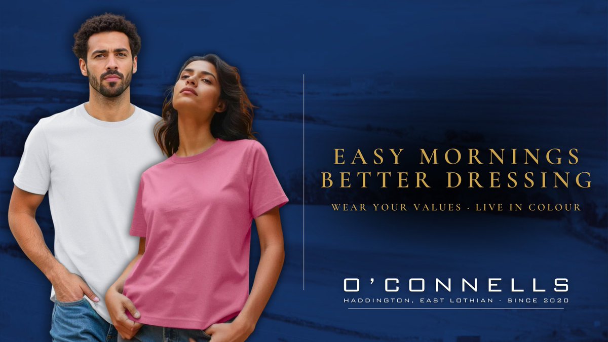 OConnellsOfHadd's tweet image. Simpler mornings start here.

Organic cotton tees made for comfort and repeat wear.
Colours for every day of the week — taking the hassle out of getting dressed 😜

👉 oconnells-of-haddington.com

#WearYourValues #LiveInColour