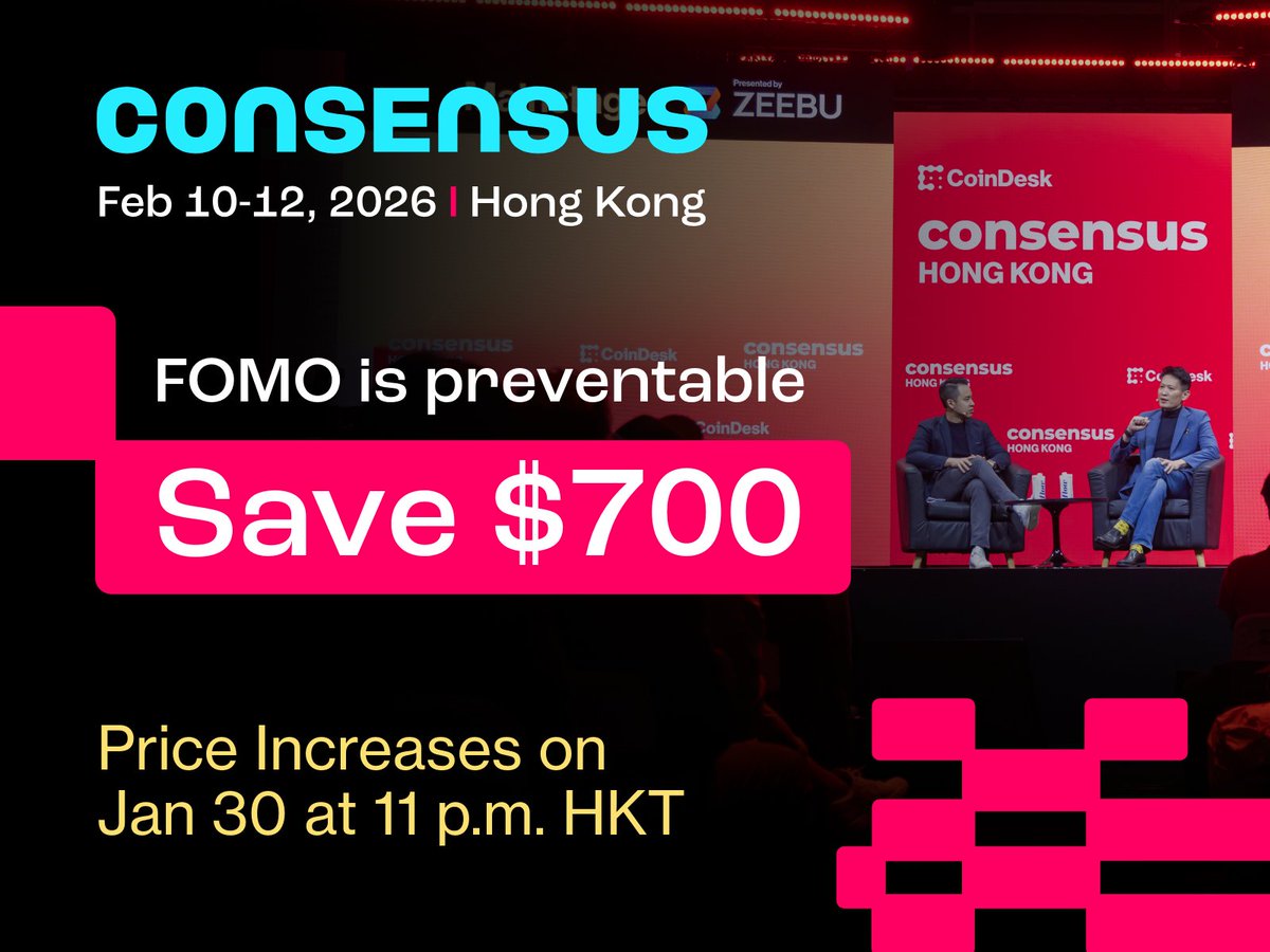 Consensus Hong Kong (@consensus_hk) / Posts / X