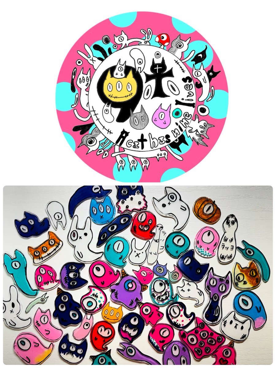 #作品を載せて自分の作品を知ってもらおう
#羊毛フェルト をチクチクしたり🪡🐑 キモカワ&amp;グロカワなアクセや小物も作ってます( ఠఠ̲ఠ )ﾉ 
ごく稀にお絵描きもしております✐☡