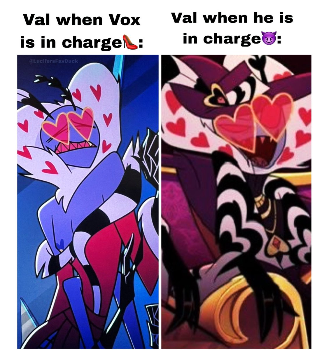 LucifersFavDuck's tweet image. Can’t wait to see what Valentino is going to do now that he’s in charge of the Vees: