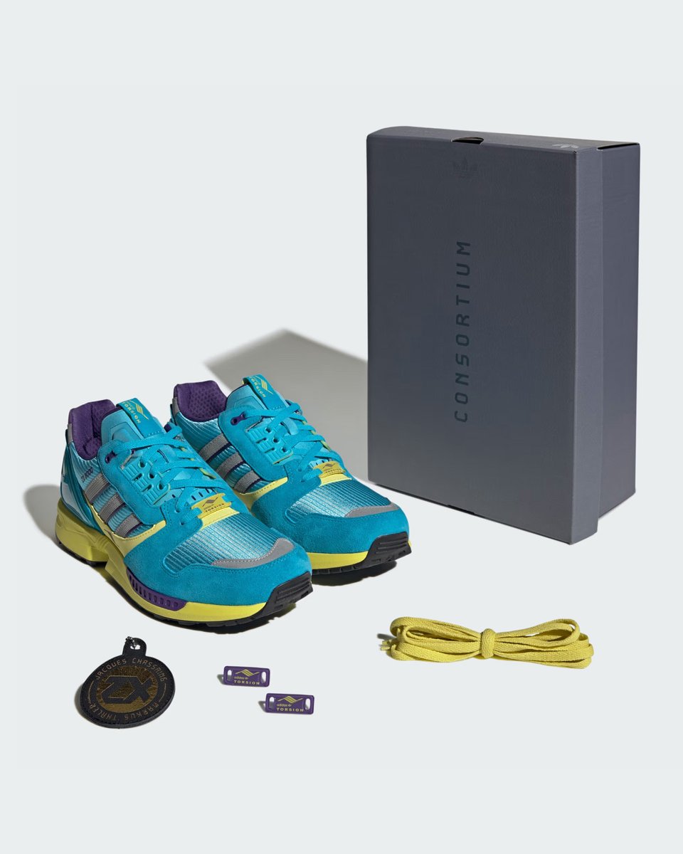 Now available on adidas Confirmed. adidas ZX 8000 Consortium JC