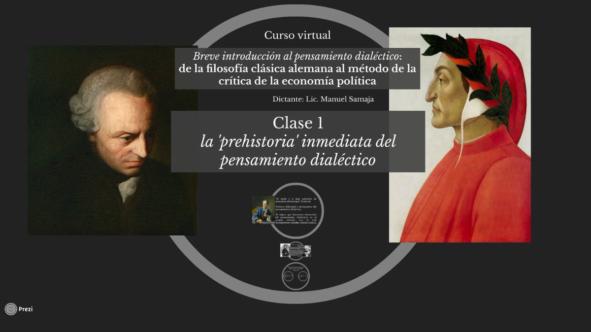 Y es este camino el que buscamos reponer brevemente y sintetizar en el curso "Breve introducción al pensamiento dialéctico: de la filosofía clásica alemana al método de la crítica de la economía política"

¡La inscripción está abierta!
8/8

forms.gle/iDHvZwQoj7gSL8…