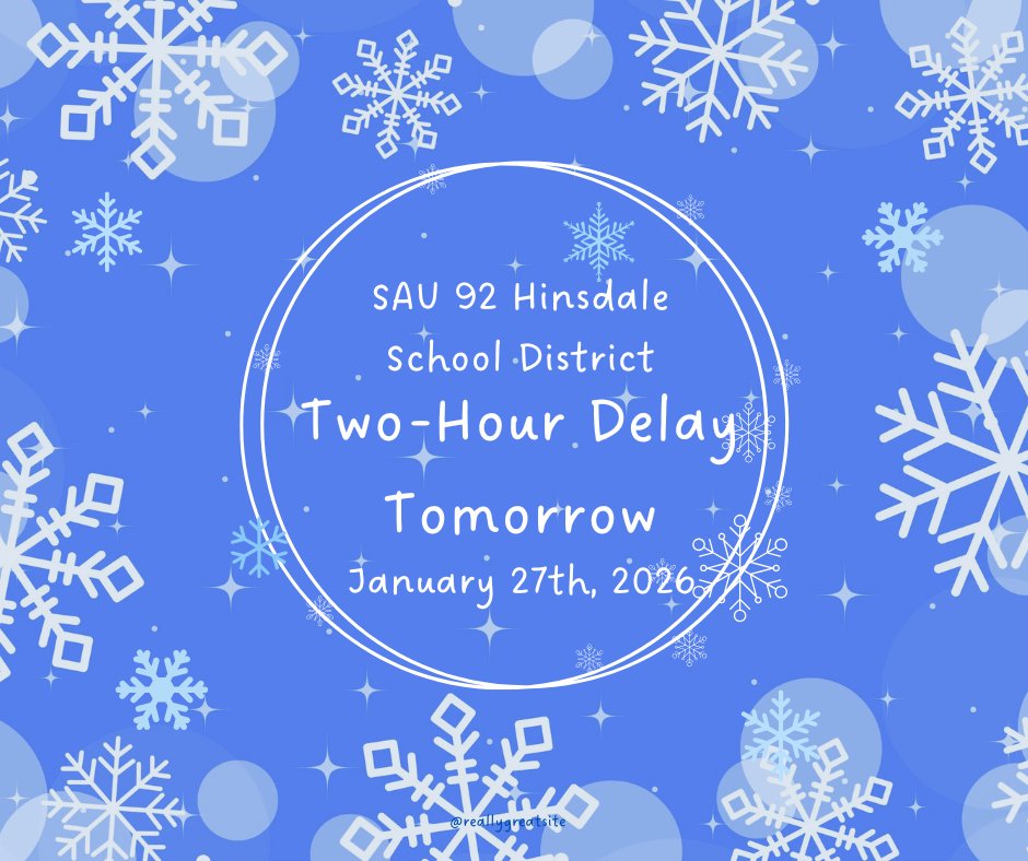 Hinsdale NH Schools tweet media