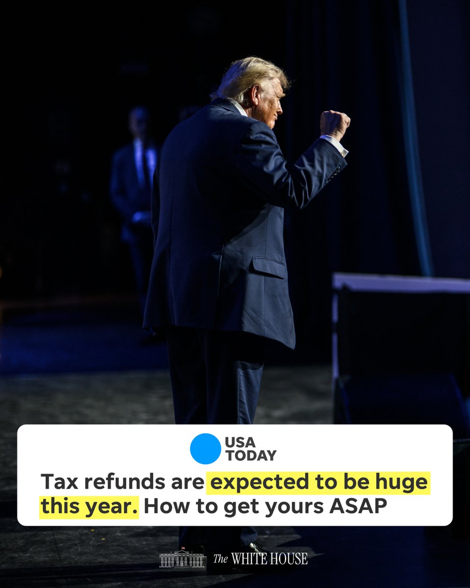 The White House tweet media