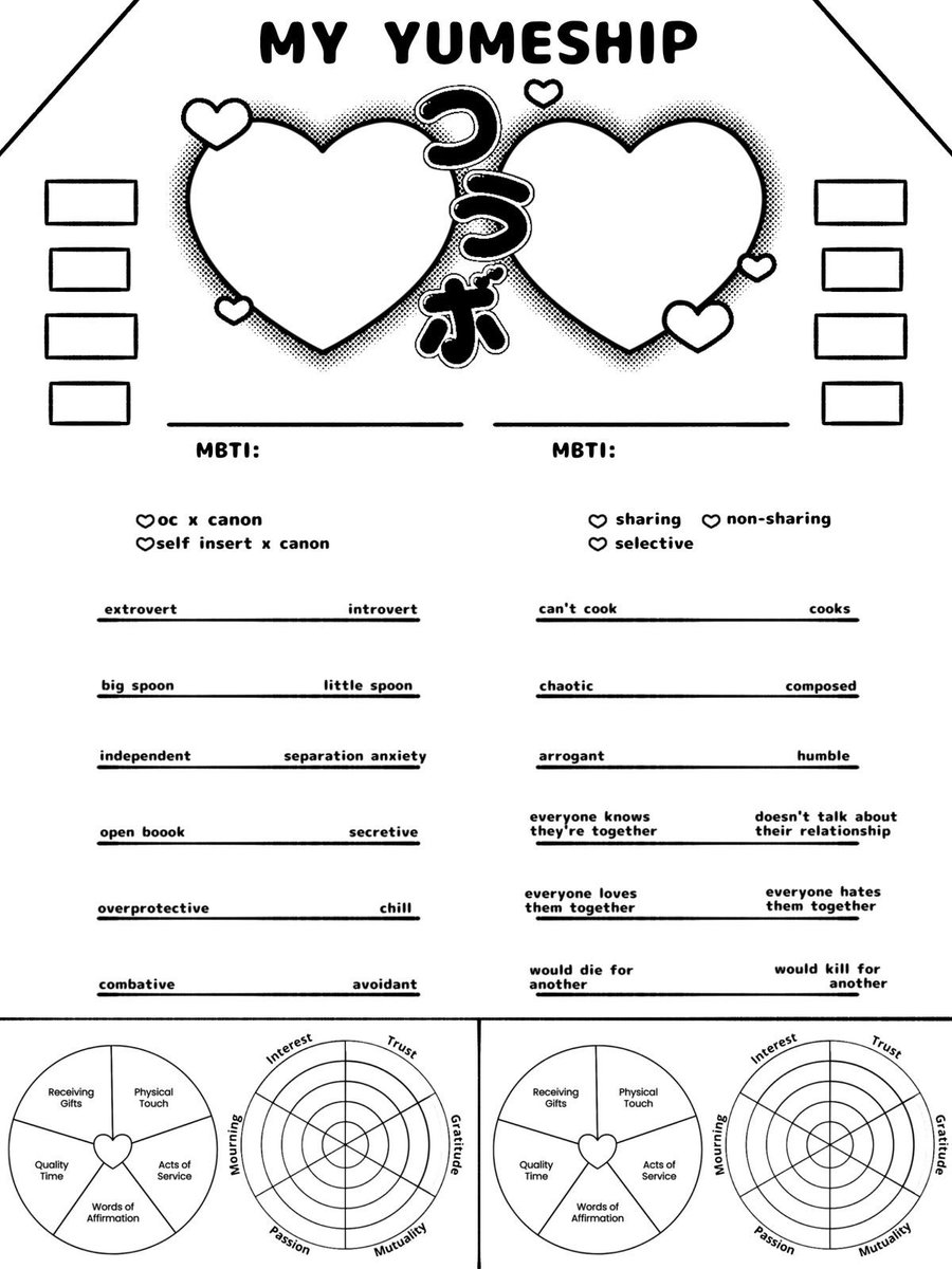 🥥 template

fill this out for your yumeship !