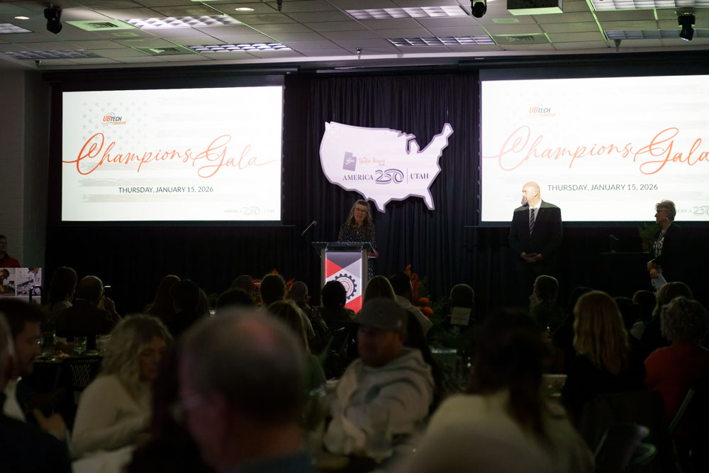 UBTechTitans's tweet image. Flashback to our 2026 Champions Gala! What a truly special night it was ⚙️⬆️

#Utah #TheBasin #GearsUp #GoTitans