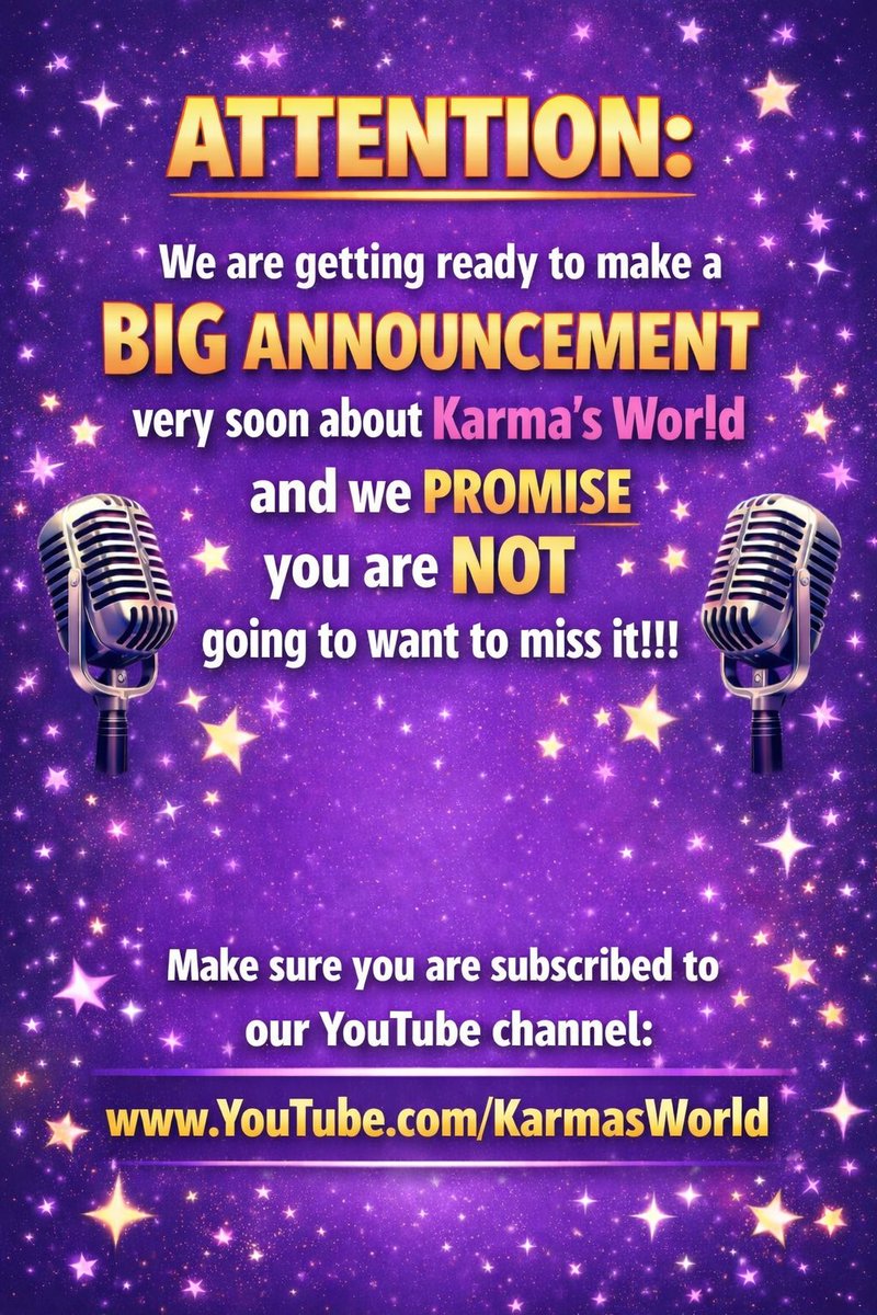 Karma's World tweet media