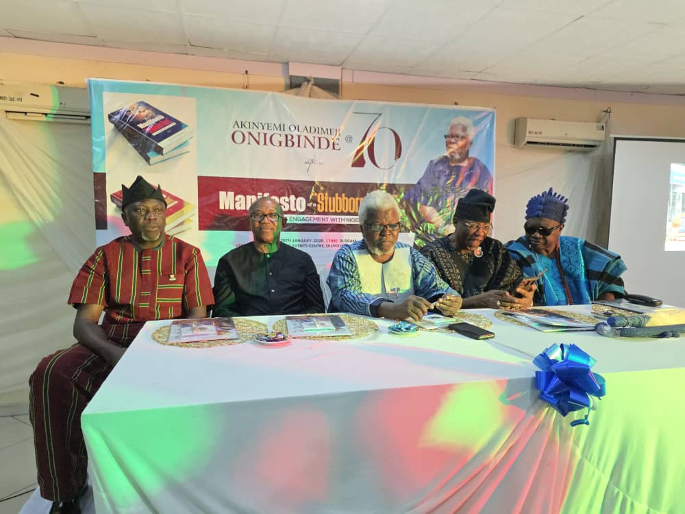 PeterObi's tweet image. The Manifesto of a Stubborn Goat

Earlier in the day, after engaging with students at Dominican University, I attended the unveiling of “The Manifesto of a Stubborn Goat,” written by Professor Akinyemi Onigbinde, in Ibadan. Reading the book reminded me of “Growing Apart” by…