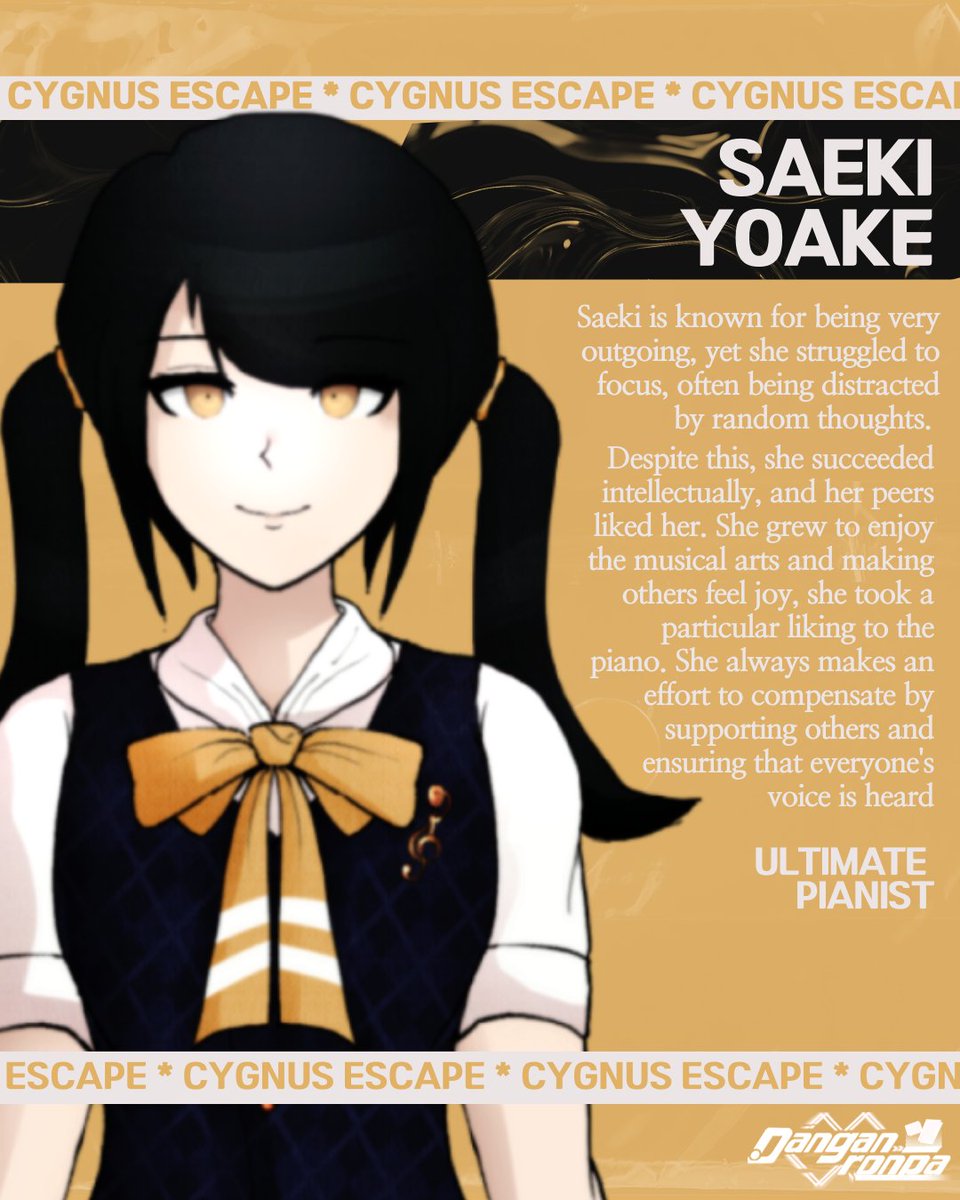 Danganronpa | Cygnus Escape tweet media