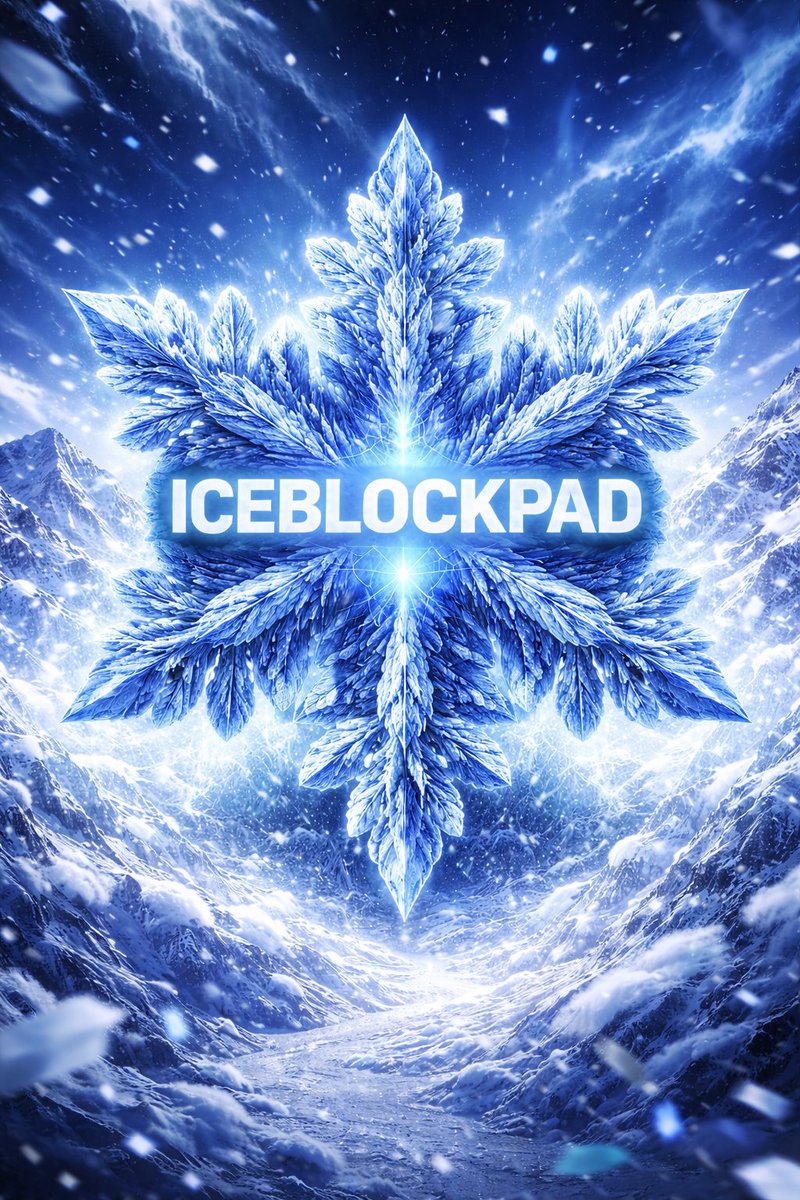 CLONEle33's tweet image. ICEBLOCKPAD at the core ❄️🧊
Strong, precise, and built to stand out. A symbol of clarity, security, and momentum in Web3. When the space gets noisy, ICEBLOCKPAD stays solid and visible.
Stay frosty @ice_blockpad 
#ICEBLOCKPAD #Crypto #Web3 #Blockchain #DeFi #StayFrosty