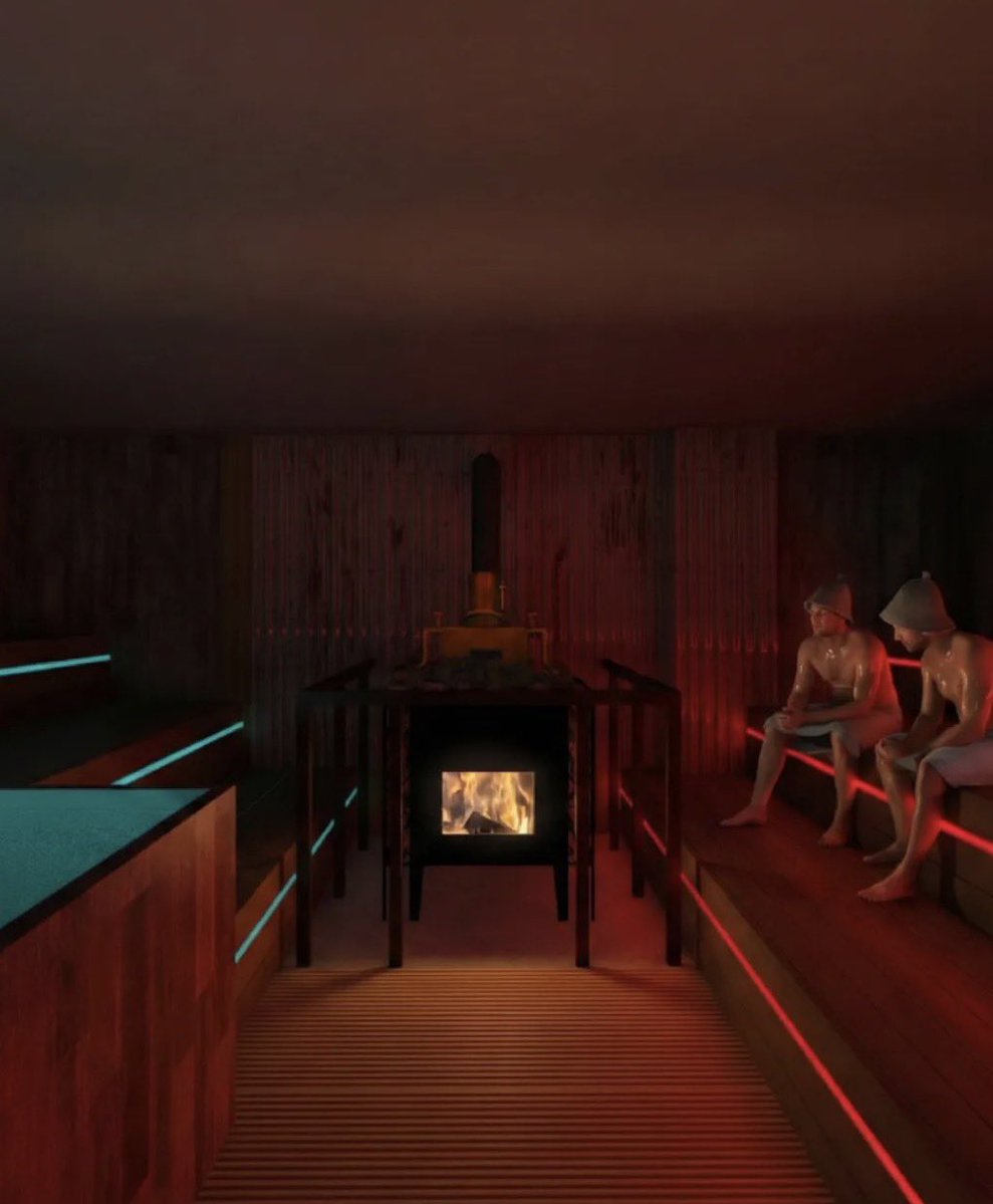 OChanSauna's tweet image. 気になる…愛知県豊田市に「脳をバグらせるサウナ誕生」日本最大級の巨大薪ストーブに、スチームジェネレーターを搭載…極めつけはサウナ室内で氷水を浴びる「BUGクナイプ」…サイバーパンクな空間で、ととのうを超える体験ができるのは…

◉愛知県豊田市陣中町2-4-7
2026年4月頃オープン予定▽…
