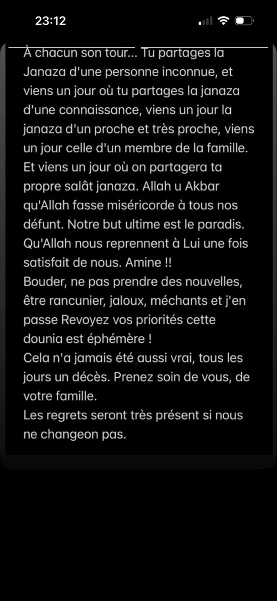 Inna liLah w inna ilayhi raji’uun…