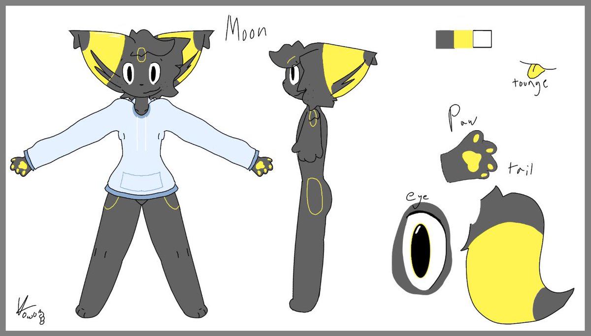 UmbreAnimations's tweet photo. brrrrrand new ref sheet of Moon!! https://t.co/j0blVrbgc3