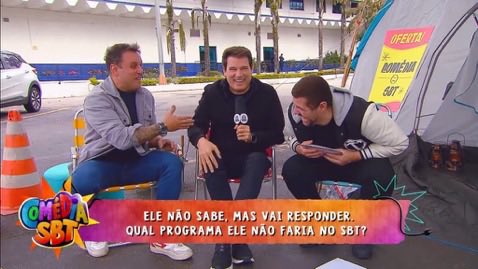PCogui's tweet image. #ComédiaSBT é aprovado e novo programa de humor da emissora estreia na próxima segunda (2), às 23h, após o #ProgramaDoRatinho.

Victor Sarro e Rodrigo Capella apresentam a atração, que será por temporadas. O SBT confirmou a informação.

ℹ️ Folha de SP