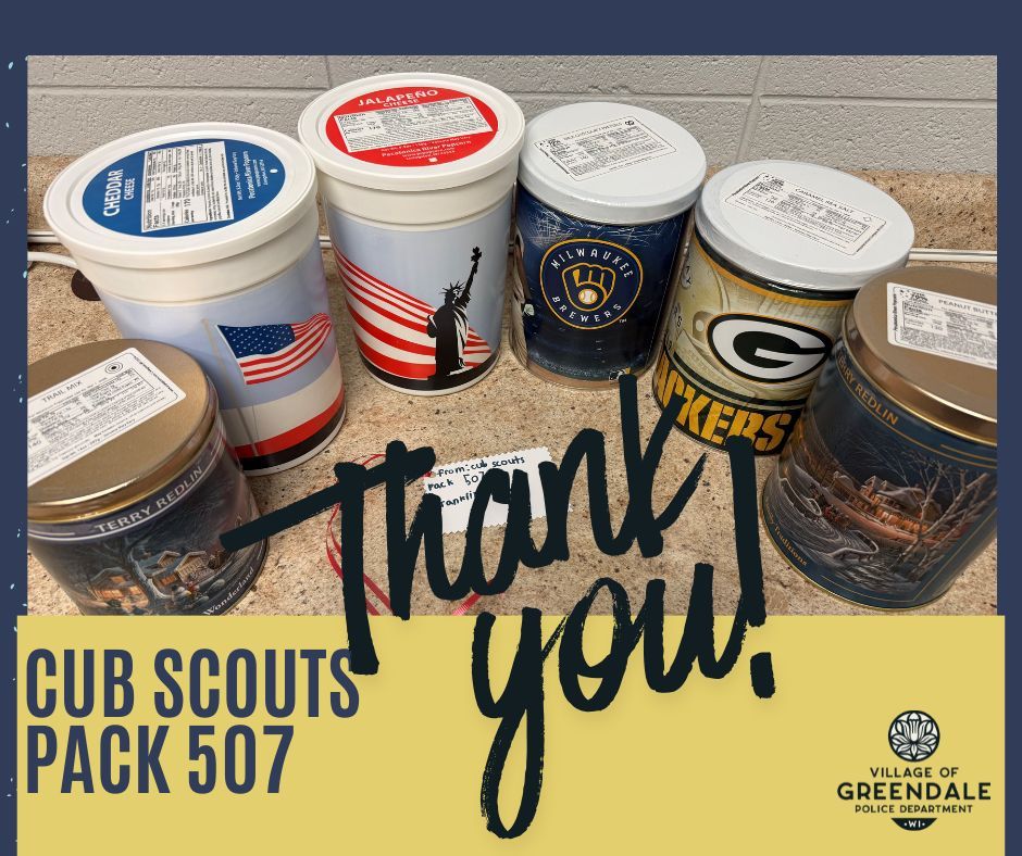 Village of Greendale Police Department tweet media