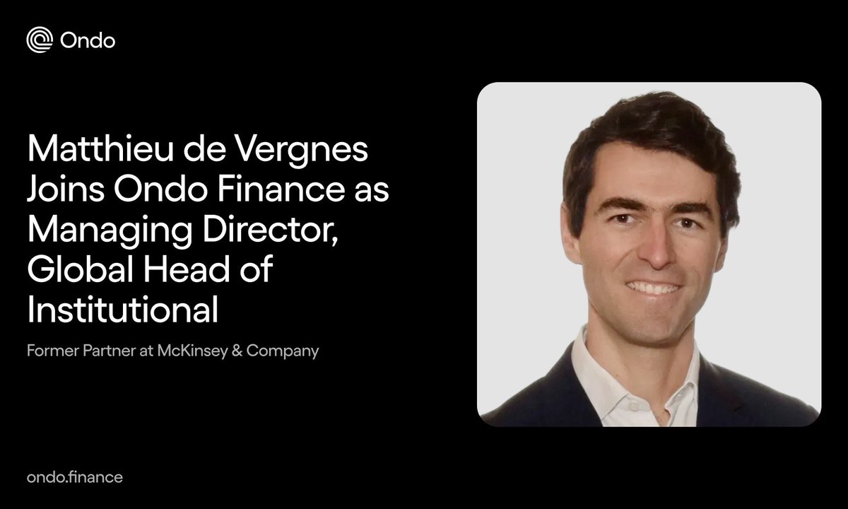 Ondo Finance (@OndoFinance) / Posts / X