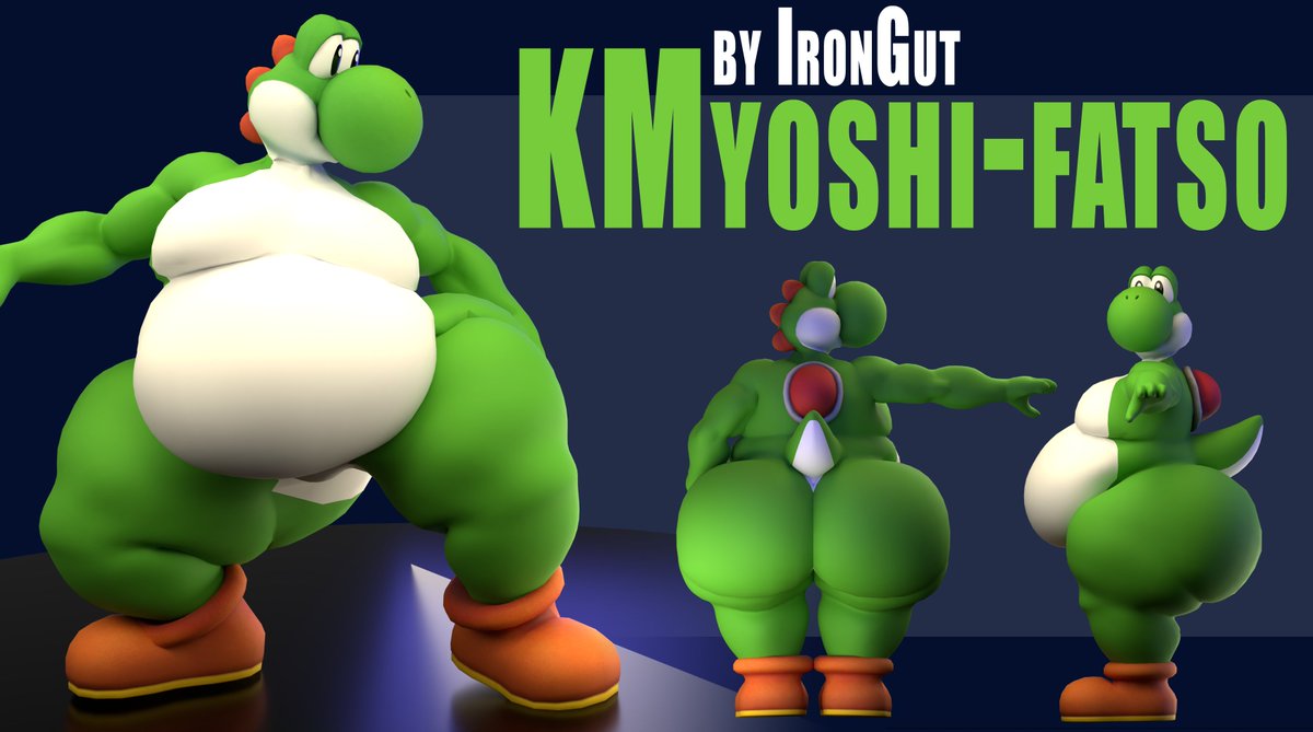 irongut1.itch.io/km-yoshifatso

Has he had too many melons?  or not enough?  I guess it's up to you to decide !  At least until he goes and- *YOM!*  ....eats even more...

- Blender
- Source Filmmaker
- Vrchat

linktr.ee/IronGut