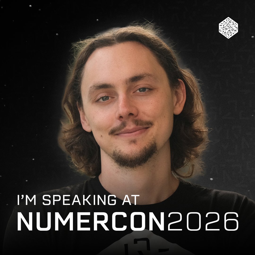 numerark's tweet photo. Excited to announce that I'll be speaking at NumerCon 2026! https://t.co/F03jF7XQUb