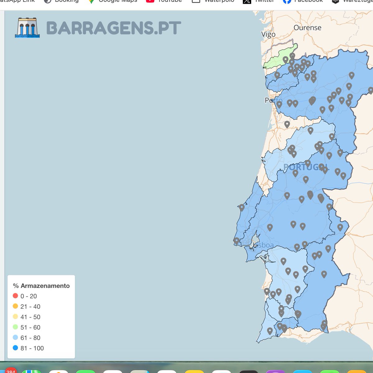 Bourbon_V3's tweet image. Em 2025 íamos passar pela maior seca dos últimos anos.
Em 2026 já temos água para lavar a boca ao Expresso até 2030.