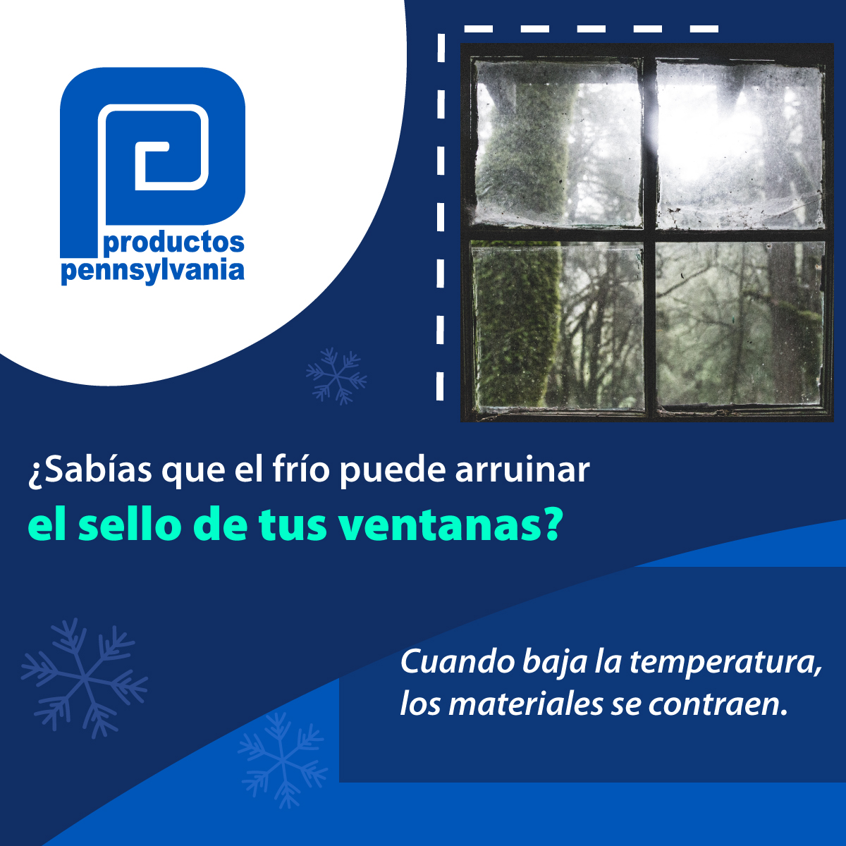 P_Penns's tweet photo. #TomaNota  👀❄️ Si entra frío, algo está fallando.

⚠️ Cuando baja la temperatura, los materiales se contraen y el sello de tu ventana dejan de cumplir su función.

Sella y protege con el experto en sellado. 🛡️🤝

🌐 https://t.co/UlyrSkkaBB

#invierno #frio #Hogar #FelizLunes https://t.co/96oIRa0KKI