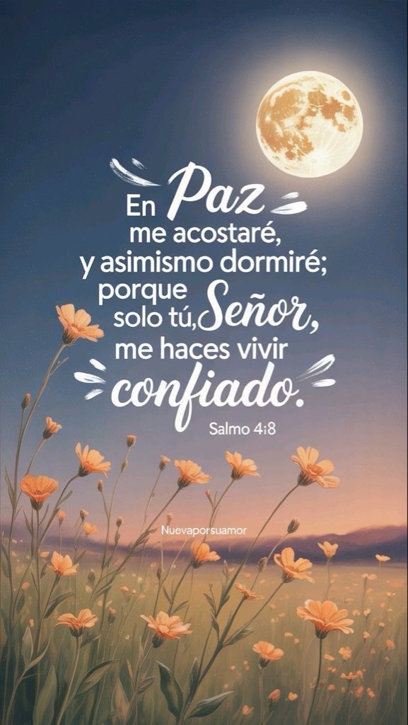 leticia250566's tweet photo. Me voy a mi descanso con esa hermosa PAZ que me concedes 
Sé que Dormiré segura 
Porque tú Amado Señor me haces VIVIR CONFIANDO en ti y en tu PALABRA.

Buenas Noches!! https://t.co/t8fqIvNE5d